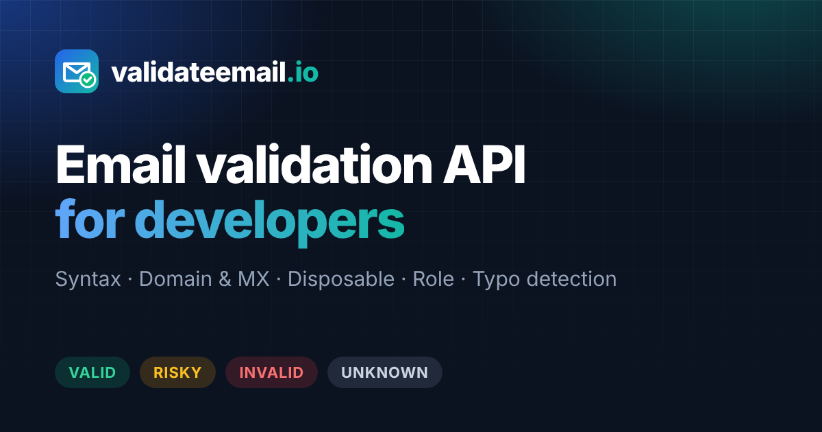 validateemail.io image